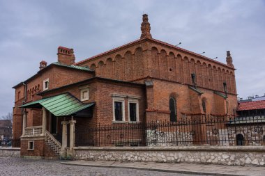 Kazimierz Sinagogu, Krakow, Polonya 'nın eski Yahudi bölgesi.