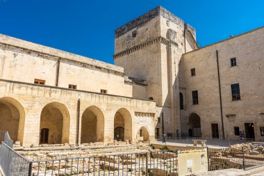 Lecce Kalesi, Apulia, İtalya