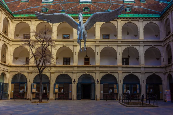 Vienna Austria February 2022 Courtyard Stables Spanish Riding School — Stock Photo, Image