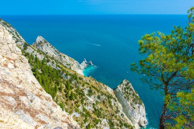 Conero Mount, Marche, İtalya 'da 