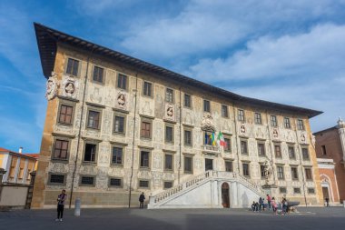 Pisa, İtalya, 14 Nisan 2022: Pisa Normale Üniversitesi