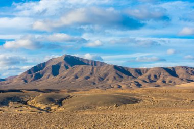 Amazing volcanic landscape in Lanzarote, next to Papagayo Beach, Canary Islands, Spain