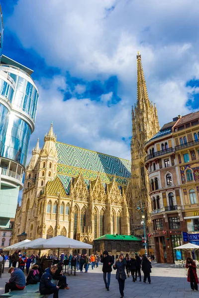 Vienna Austria February 2022 Stephansdom Cathedral Vienna — 스톡 사진