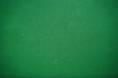 Yeşil kumaş dokusu, yakın plan..