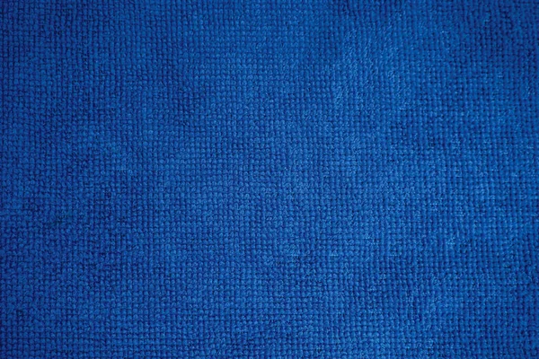 Blue Fabric Texture Close Wallpaper Background — Zdjęcie stockowe