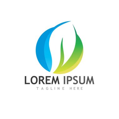 çiçek vektör tasarım şablonu çizimi