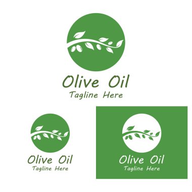 zeytin ikonu vektör çizim şablonu