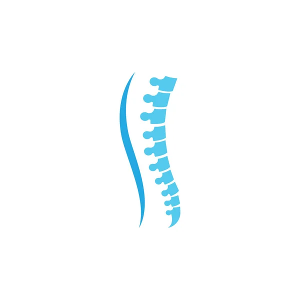 Spinal Diagnostics Spine Care Spine Health Modern Vector Icon Design — Stock Vector