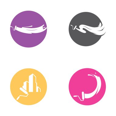 Logo vektör resimlerini boya 