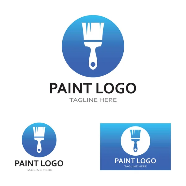 Färg Logotyp Vektor Ikon Illustration — Stock vektor