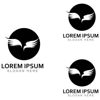 Şahin Kartal Kuş logosu ve sembol çizimi