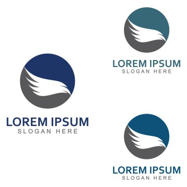 Şahin Kartal Kuş logosu ve sembol çizimi