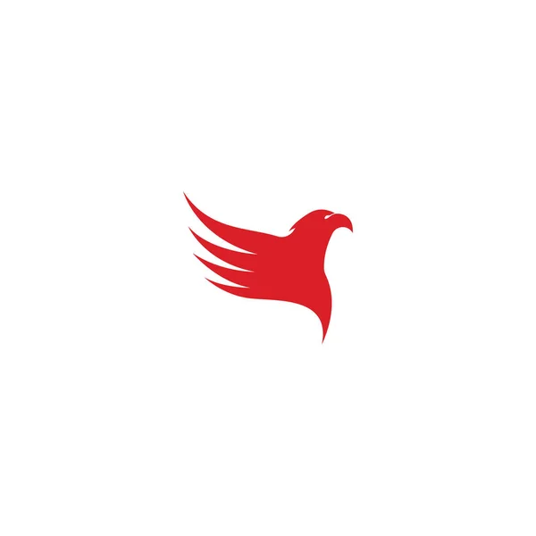 Illustration Logo Symbole Falcon Eagle Bird — Image vectorielle