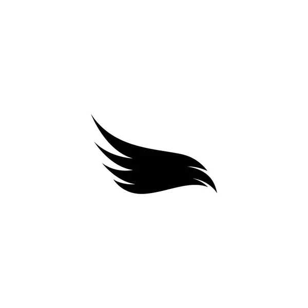 Falcão Águia Pássaro Logotipo Símbolo Ilustração — Vetor de Stock