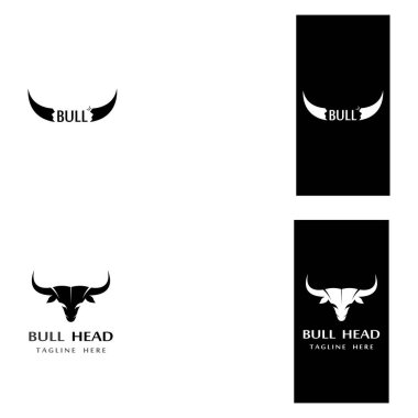 boğa başlı boynuz şablonu