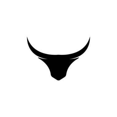 boğa başlı boynuz şablonu