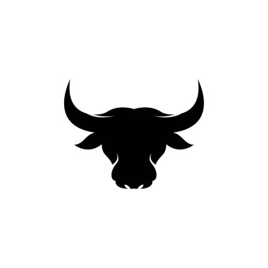 boğa başlı boynuz şablonu