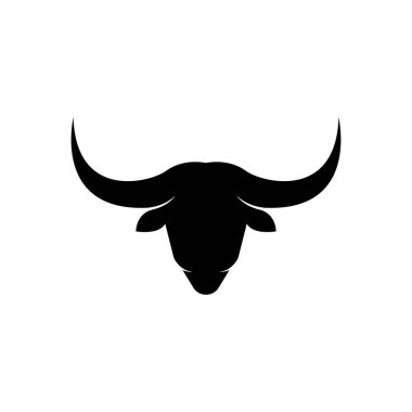 boğa başlı boynuz şablonu