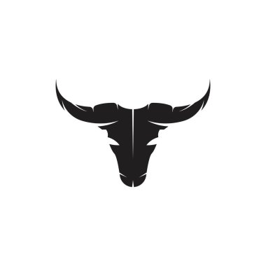 boğa başlı boynuz şablonu