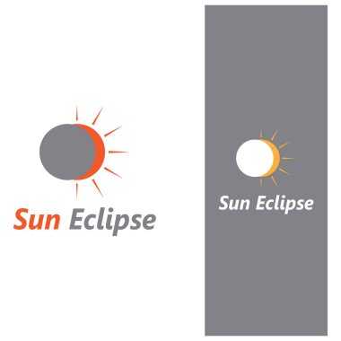 Güneş Vektörü illüstrasyon Simgesi Logo Şablonu tasarımı