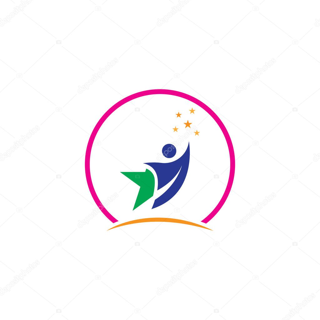 People star logo and vector images