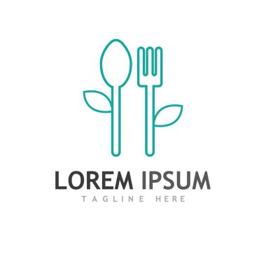 İnsan karakteri logosu çizim vektörü tasarımı