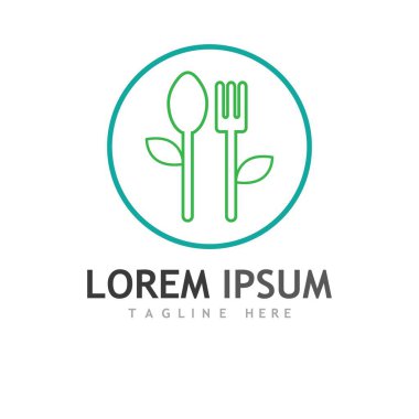 İnsan karakteri logosu çizim vektörü tasarımı