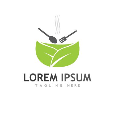 İnsan karakteri logosu çizim vektörü tasarımı