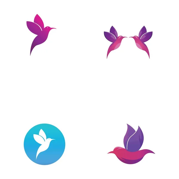 Bird Logotipo Vetor Imagens — Vetor de Stock