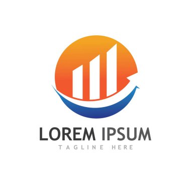 Business Finance Logo şablon vektör simgesi tasarımı