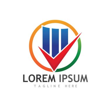 Business Finance Logo şablon vektör simgesi tasarımı