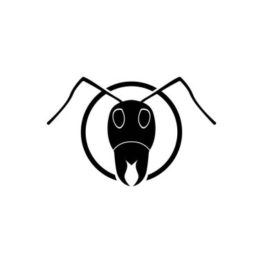 Karınca Logosu vektör illüstrasyon tasarımı