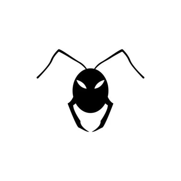 Ant Logo Template Vector Illustratie Ontwerp — Stockvector