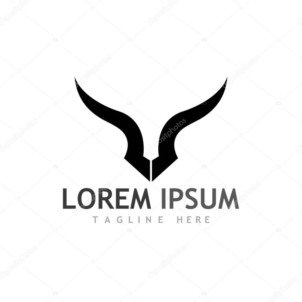 Taurus Logo Template vector icon illustration design