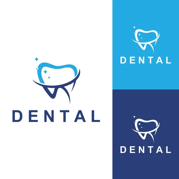 Dental logo, logo for dental health, and logo for dental care. Using vector design concept.