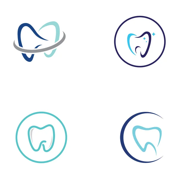 Dental logo, logo for dental health, and logo for dental care. Using vector design concept.