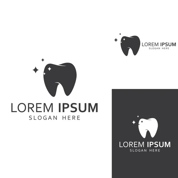 Dental logo, logo for dental health, and logo for dental care. Using vector design concept.