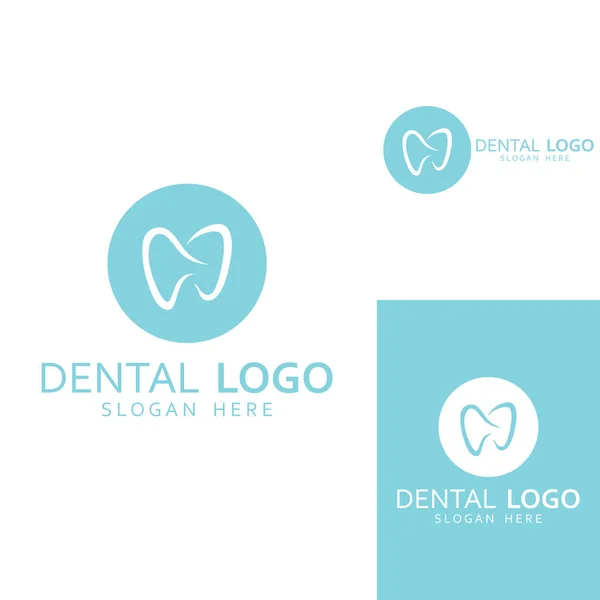 Dental logo, logo for dental health, and logo for dental care. Using vector design concept.