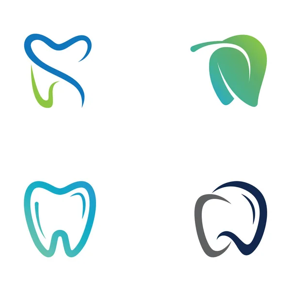 Dental logo, logo for dental health, and logo for dental care. Using vector design concept.