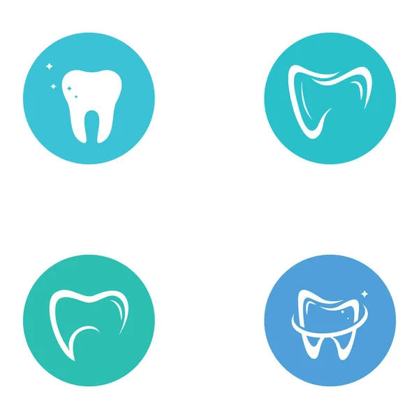 Logotipo Dental Logotipo Para Salud Dental Logotipo Para Cuidado Dental — Vector de stock