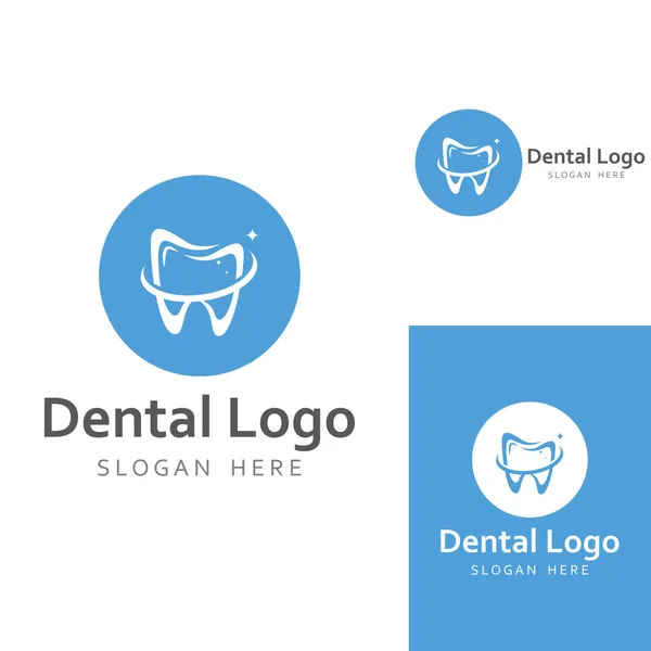 Logo Dentaire Logo Pour Santé Dentaire Logo Pour Les Soins — Image vectorielle