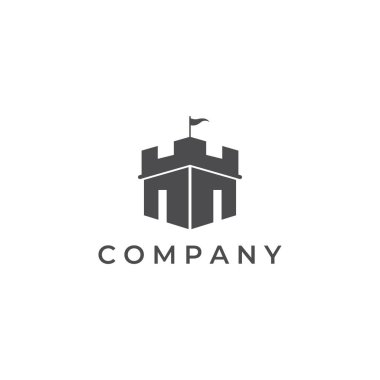 Kale logosu, kalkan kombinasyonlu kale logosu..