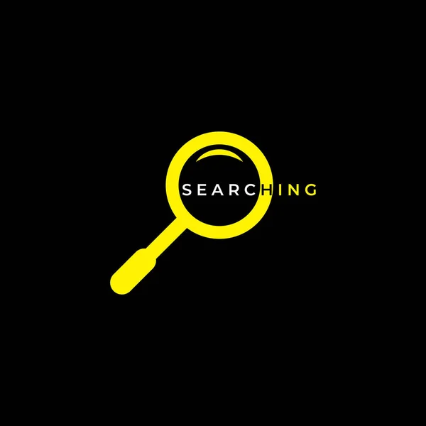 Pencarian Atau Pencarian Logo Berdasarkan Kombinasi Lab Bulan Lokasi Cek - Stok Vektor