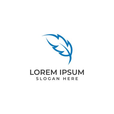 Tüy logosu, tüy kalem logosu ve hukuk firması tüy logo tasarımı.