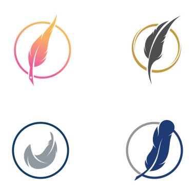 Tüy logosu, tüy kalem logosu ve hukuk firması tüy logo tasarımı.