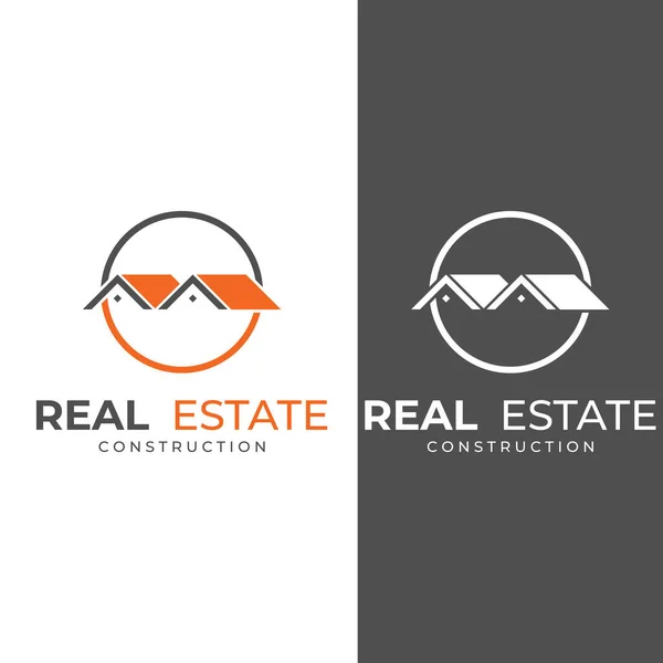 Logos Für Wohn Immobilien Hotel Und Appartementhäuser — Stockvektor