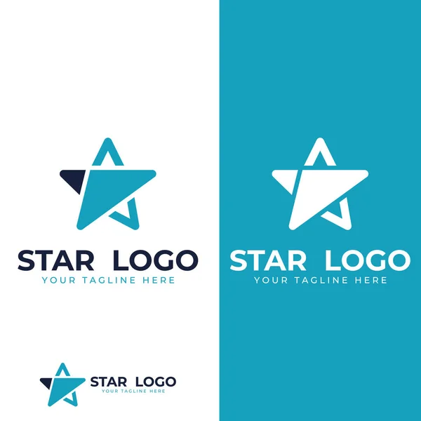 Λογότυπο Αστεριού Λογότυπο Αστεριού Για Επιχειρήσεις Και Εταιρείες Μοντέρνα Εικονογράφηση — Διανυσματικό Αρχείο