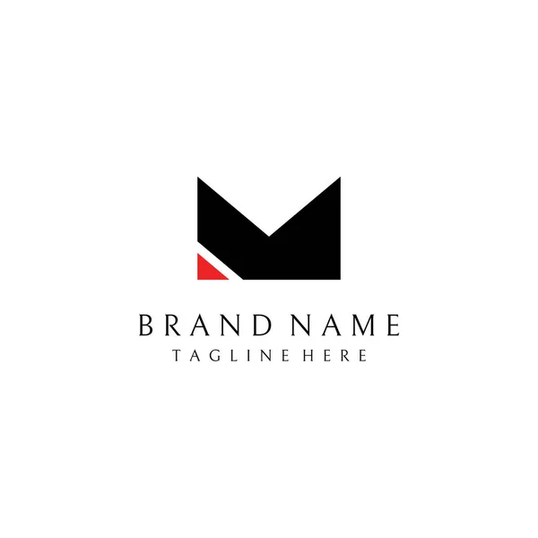 Abstract Initial Logo Minimalist Letter Element Symbol Modern Elegant Unique —  Vetores de Stock