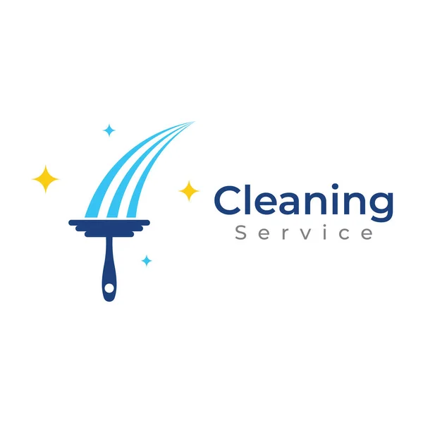 Logos Limpieza Protección Limpieza Limpiador Casa Con Spray Lavado Herramientas — Archivo Imágenes Vectoriales