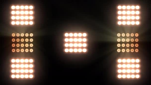 8K舞台灯光动画 — 图库视频影像